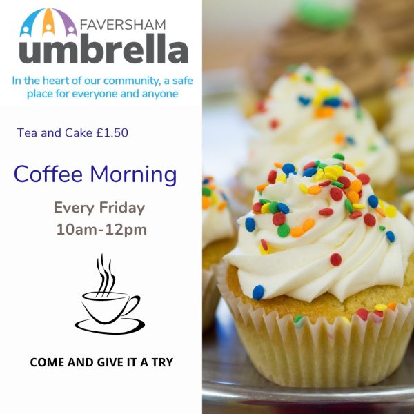 Faversham Umbrella - Coffee morning