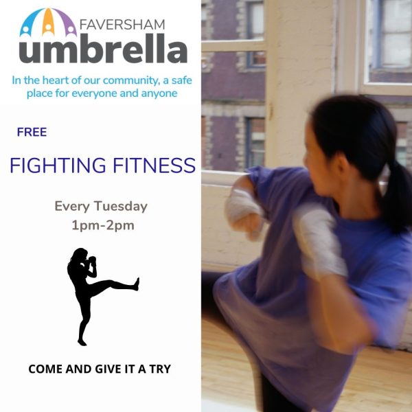 Faversham Umbrella - Fighting fitness with Andy