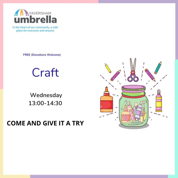 Faversham Umbrella - Craft Club