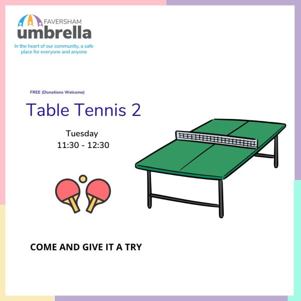 Faversham Umbrella - Table Tennis 2