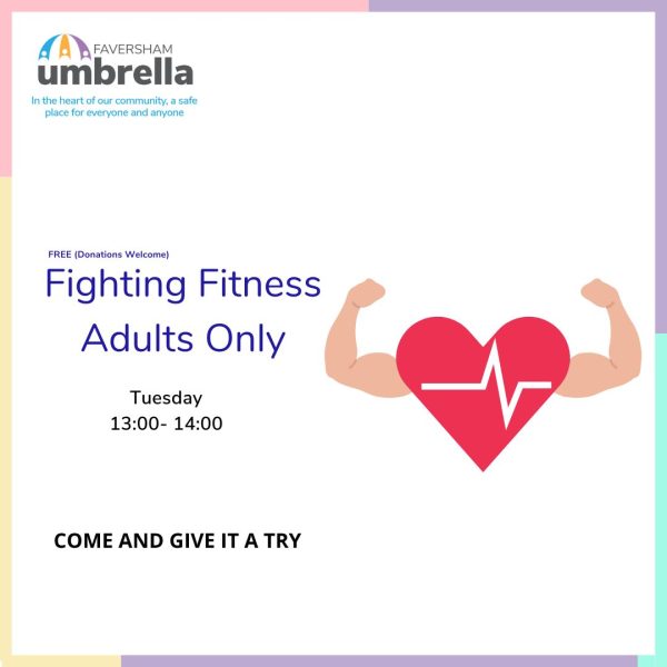 Faversham Umbrella - Fighting Fitness- Adults only