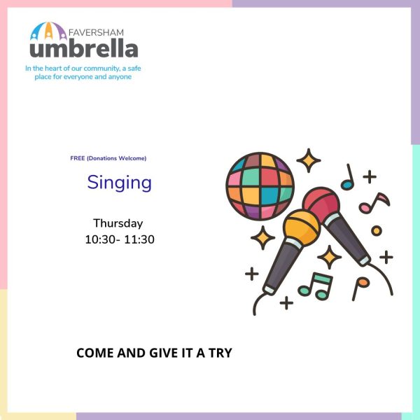 Faversham Umbrella - Singing