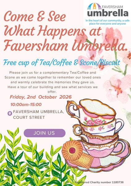 Faversham Umbrella - Come & See What Happens At Faversham Umbrella